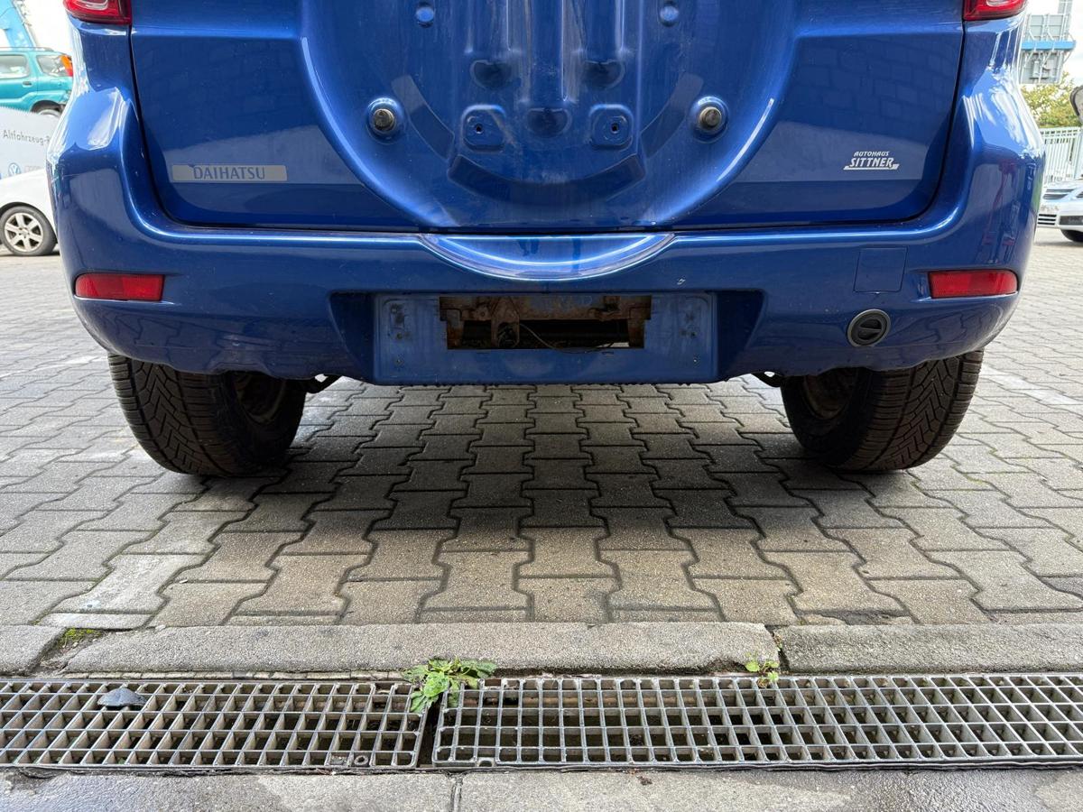 Daihatsu Terios II J2 original Stoßstange Stoßfänger hinten B58 Blue Pearl BJ07